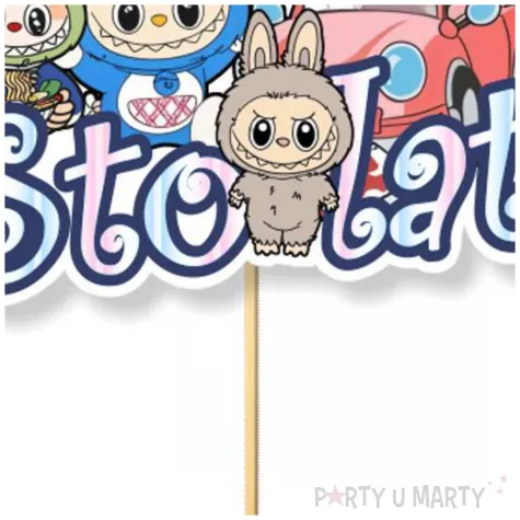 xx topper pap labubu