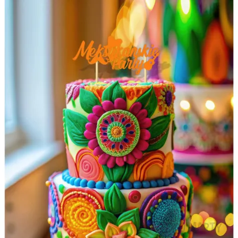 xx topper pap meksykanskie party pomarancz