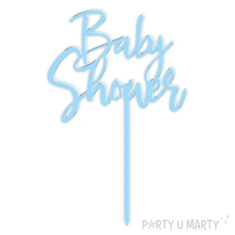 xx topper pl baby shower niebieski pastel
