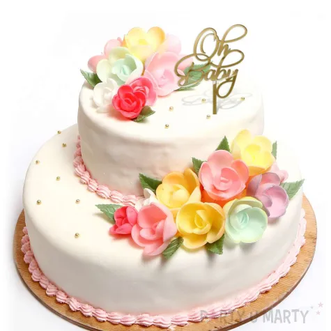 xx topper pl oh baby zlote lustro