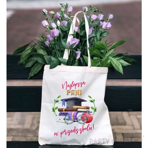 xx torba eko najlepsza pani w przedszkolu