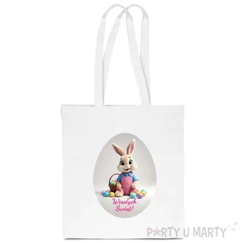 xx torba eko pani krolik i pisanki