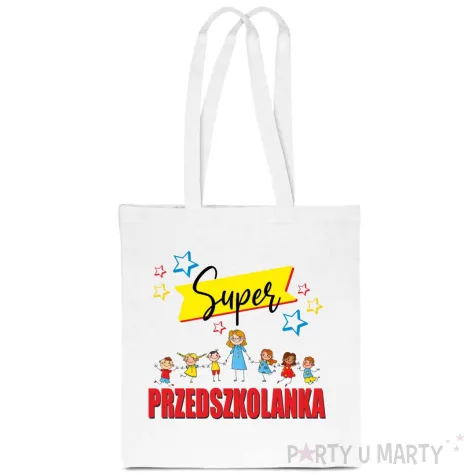 xx torba eko super przedszkolanka dzieci
