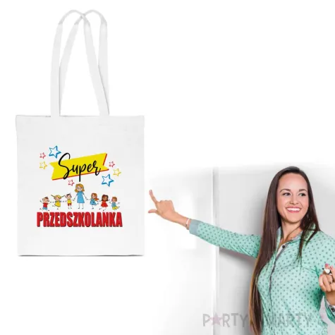 xx torba eko super przedszkolanka dzieci