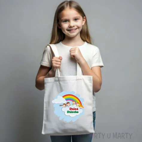xx torba eko teczowy dzien dziecka