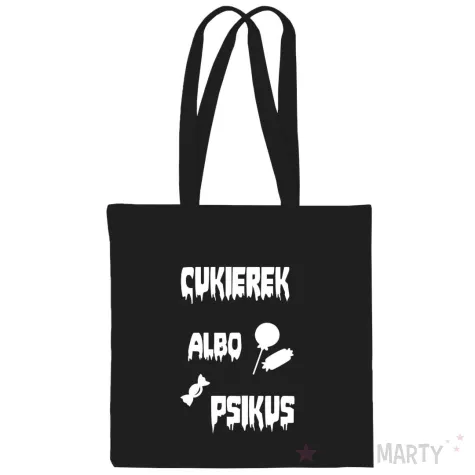 xx torba halloween duch czarna