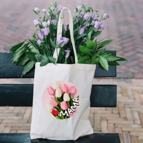 xx torba mama i tulipany