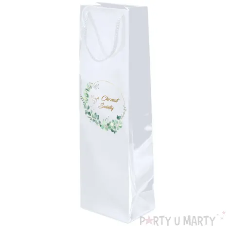 xx torebka biala chrzest swiety wino