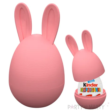 xx wielkanocne jajko rozkrecane rozowe jasne sil