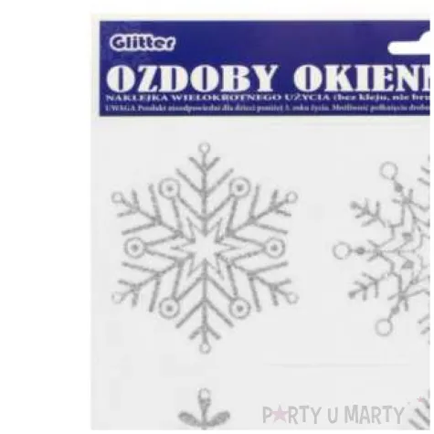 xx witraz gwiazdki srebrne 9szt