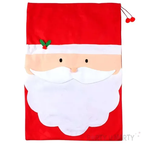xx worek mikolaja mikolaj z broda 50x70 cm
