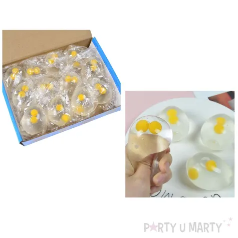 xx zabawka gniotek jajko