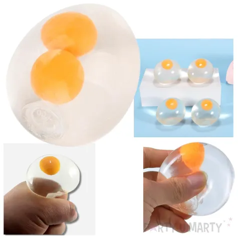 xx zabawka gniotek jajko