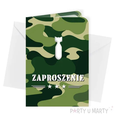 xx zaproszenia moro zamykane 1 szt