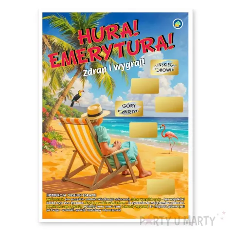 xx zdrapka dla emerytki