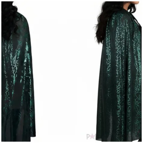 xx zestaw czarownika peleryna kapelusz