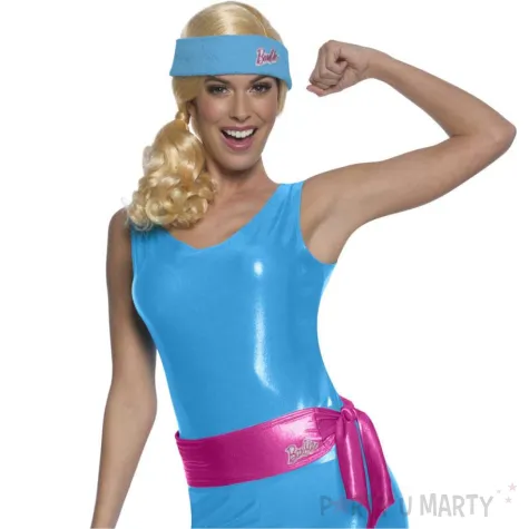 xx zestaw dla doroslych barbie kombinezon opaska pasek ocieplacze na nogi rozm m