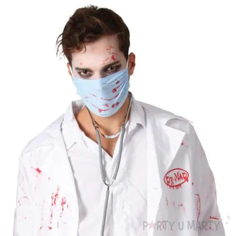xx zestaw dla doroslych doktor zombie plaszcz maska rozm 56