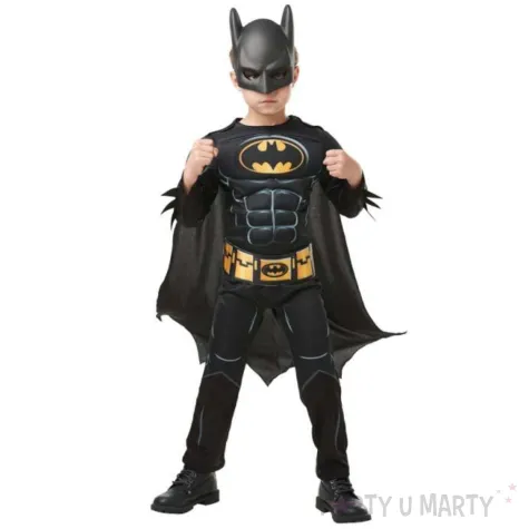 xx zestaw dla dzieci batman kostium peleryna maska rozm 5 6 lat