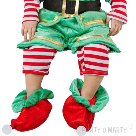 xx zestaw dla dzieci maly elf kombinezon czapka pasek buciki rozm 92 104 cm