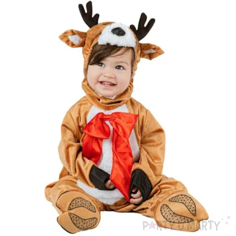 xx zestaw dla dzieci maly jelonek kombinezon kaptur buciki rozm 92 104 cm