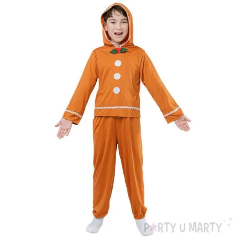 xx zestaw dla dzieci maly piernik bluzka z kapturem spodnie rozm 120 130 cm