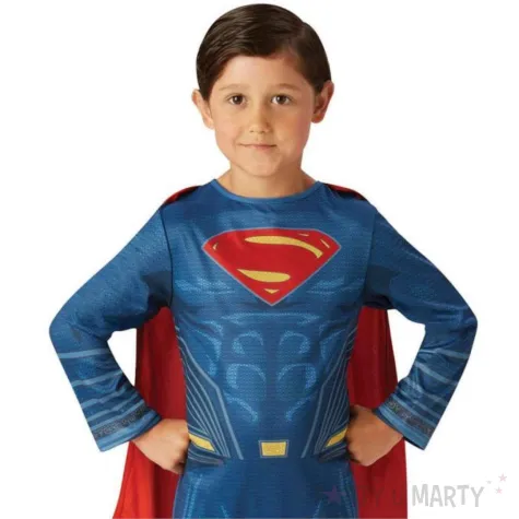 xx zestaw dla dzieci superman kombinezon peleryna rozm s