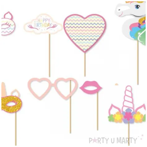 xx zestaw foto rekwizyty jednorozec wysoko c 30cm