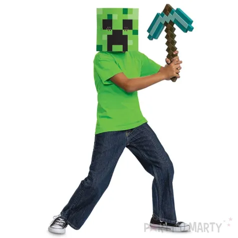 xx zestaw minecraft licencja kilof maska rozm uniw