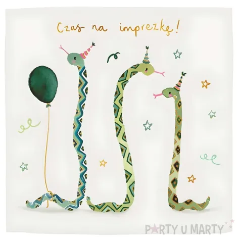 xx zk kartka czas na impreze weze