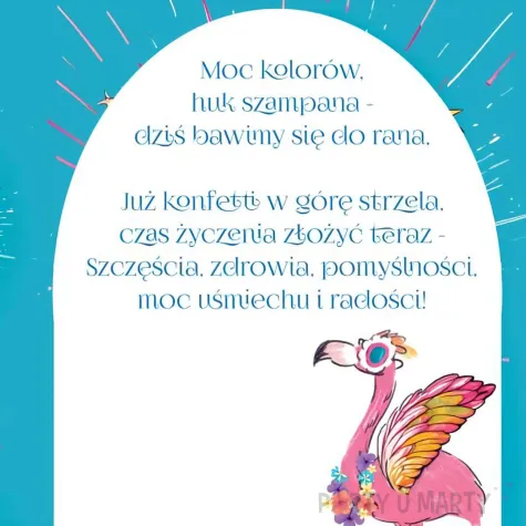 xx zk kartka okolicznosciowa a5 imprezka 1 szt