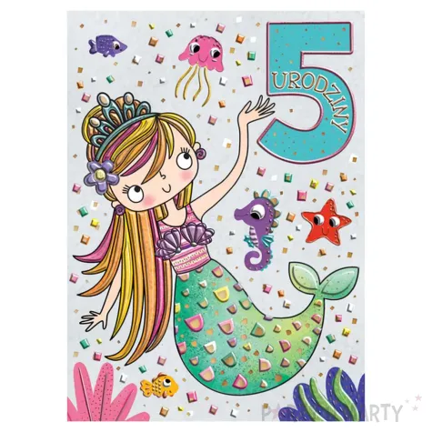 xx zk kartka okolicznosciowa b6 5 syrenka 1 szt