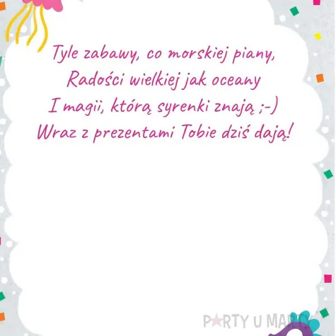 xx zk kartka okolicznosciowa b6 5 syrenka 1 szt