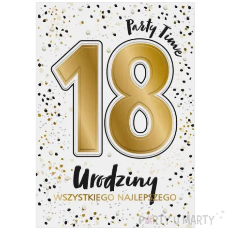 xx zk kartka okolicznosciowa karnet a5 18 glamour white 1 szt