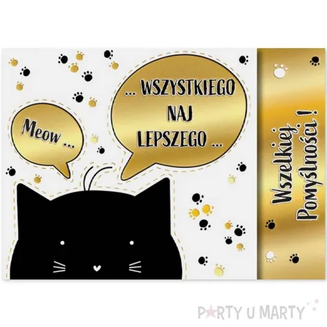 xx zk kartka okolicznosciowa karnet b6 koty 1 szt