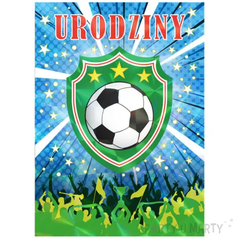 xx zk kartka okolicznosciowa karnet b6 pilka na tarczy 1 szt