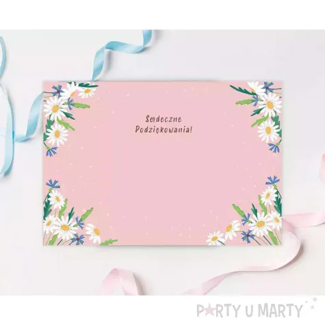 xx zk kartka okolicznosciowa karnet b6 z podziekowaniami 1 szt