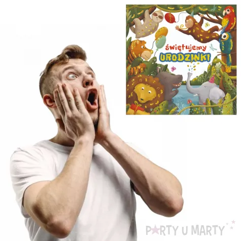 xx zk kartka okolicznosciowa kw dzungla 1 szt kk