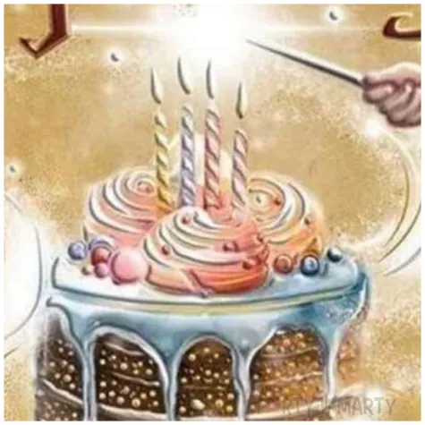 xx zk kartka okolicznosciowa kw magiczny tort 1 szt