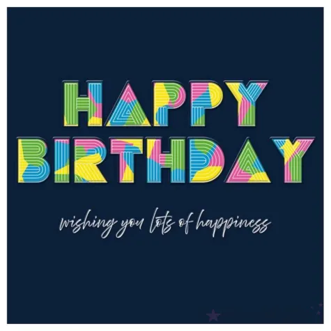 xx zk kartka okolicznosciowa kw napis neon 1 szt