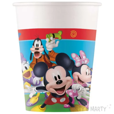xx zku kubeczki papierowe mickey rock the house disney wm fsc 200 ml 8 szt