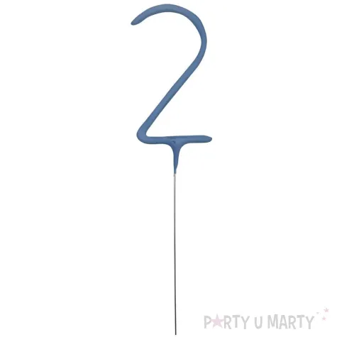 xx zof zimny ogien cyferka 2 niebieska