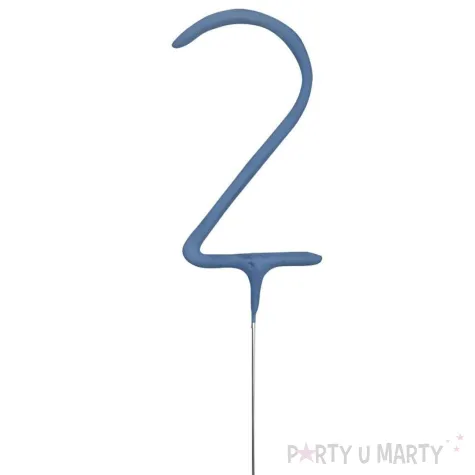 xx zof zimny ogien cyferka 2 niebieska