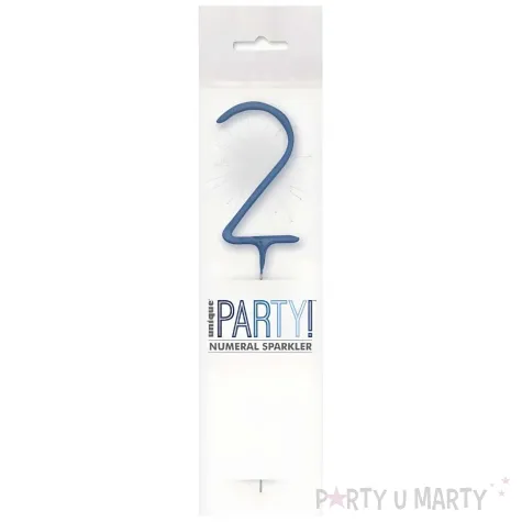 xx zof zimny ogien cyferka 2 niebieska