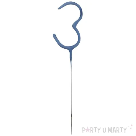 xx zof zimny ogien cyferka 3 niebieska