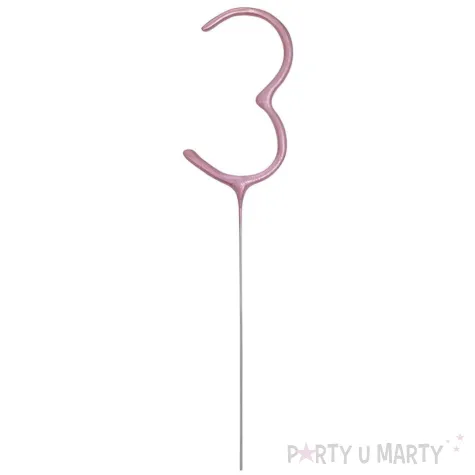 xx zof zimny ogien cyferka 3 rozowa