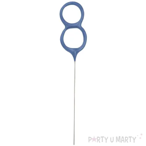 xx zof zimny ogien cyferka 8 niebieska