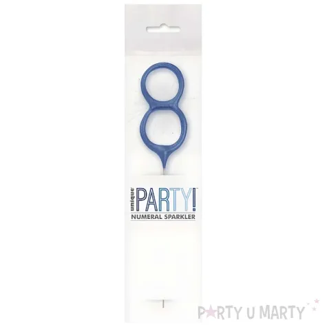 xx zof zimny ogien cyferka 8 niebieska