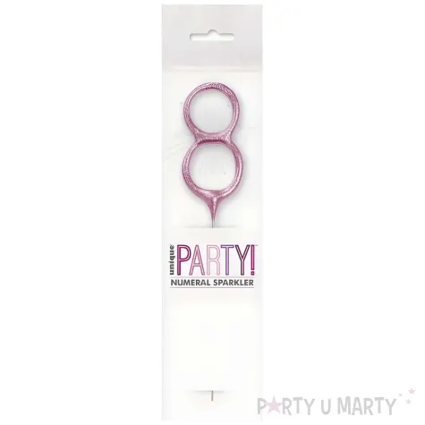 xx zof zimny ogien cyferka 8 rozowa