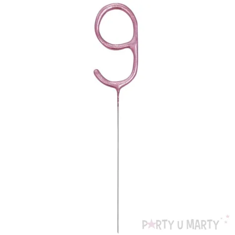 xx zof zimny ogien cyferka 9 rozowa